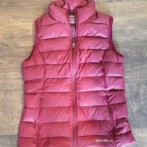 Eddie Bauer down filled Vest S